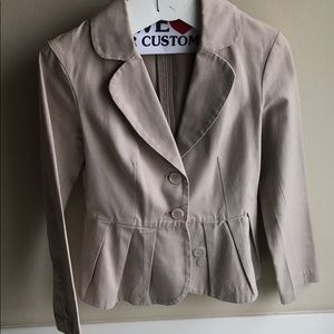 Simply Vera Wang Frilled Blazer